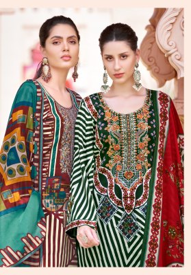Alok suit by Habiba 4 pure cotton digital pakistani suit catalogue at affordable rate pakistani suit catalogs
