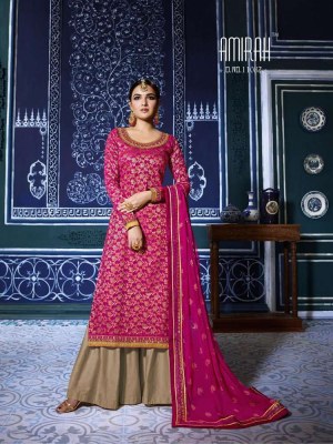Amirah Banaras Hit List 11081 To 11085 Series Beautiful Suits Colorful Stylish Fancy  Banarasi Viscose With Embroidery Dresses At Wholesale Price 