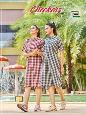 Blu hills by Checkers fancy checkers cotton printed western wear catalogue at low rate western wear catalogs