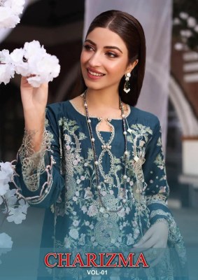Charizma vol 1 by Shraddha designer pure cotton unstitched dress material catalogue at affordable rate salwar kameez catalogs