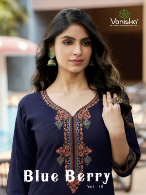 Colourpix by Vansika heavy fancy reyon embroidered kurti catalogue at low rate kurtis catalogs