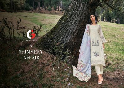 Gull jee by Tareef pure russian silk embroidered salwar kameez catalogue at affordable rate 