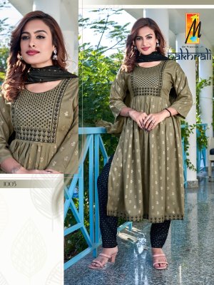Master by Nakhrali fancy nyra cut kurti pant and dupatta catalogue at affordable rate fancy Anarkali suit catalogs