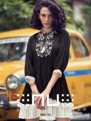 NU vol 37 presenting NU is back with yet another volume of most stylish 2 piece tunics embellished with fine Embroidery 