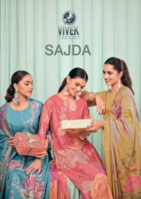 Vivek by Sajda pure cotton digital print unstitched dress material catalogue at affordable rate dress material catalogs