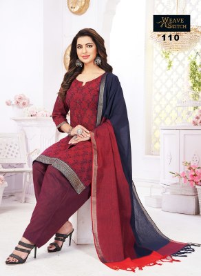 weave n stitch new launch platinum vol 18 south cotton ready made salwar kameez wholesale  without lining 