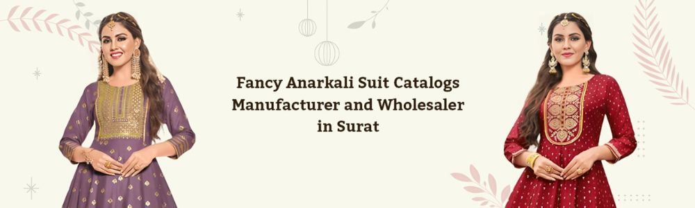 fancy Anarkali suit catalogs