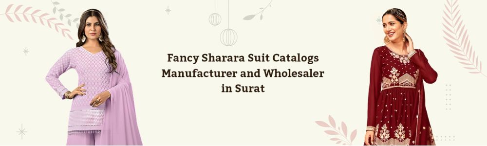 fancy sharara suit Catalogs