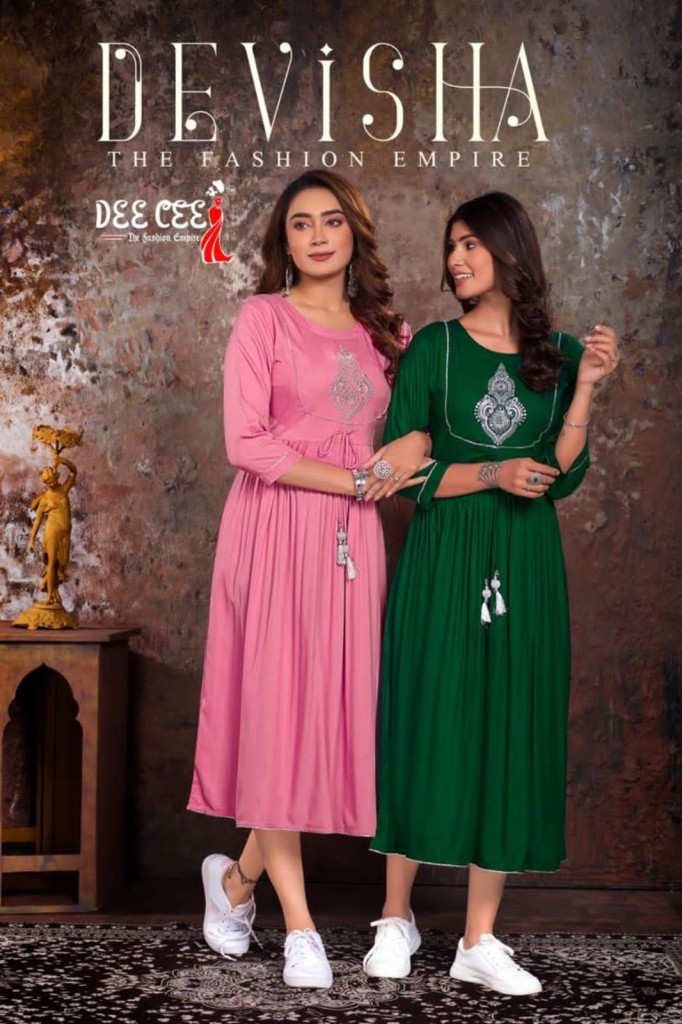 Shop Now Deecee Hiral Regular Wear A Line Cotton Kurti Collection at  Wholesale Textile Online Store