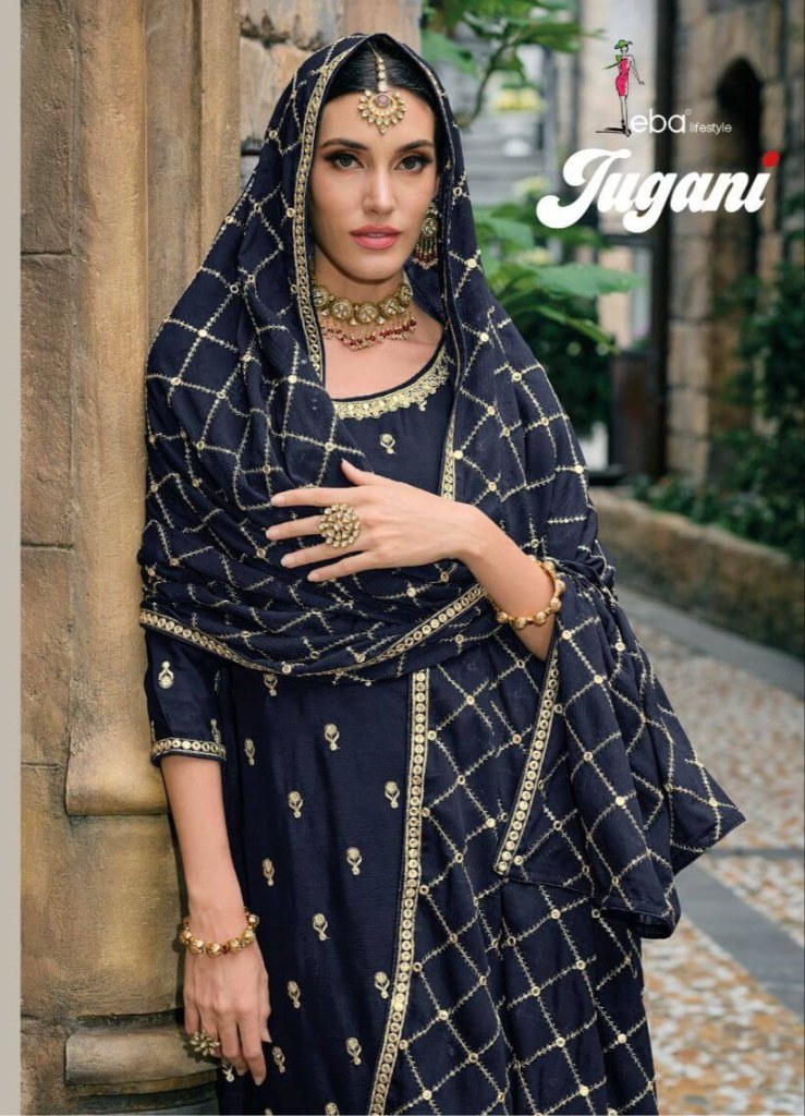 Pure Linen Salwar Suit Set with Leheriya Dupatta - Rana's by Kshitija