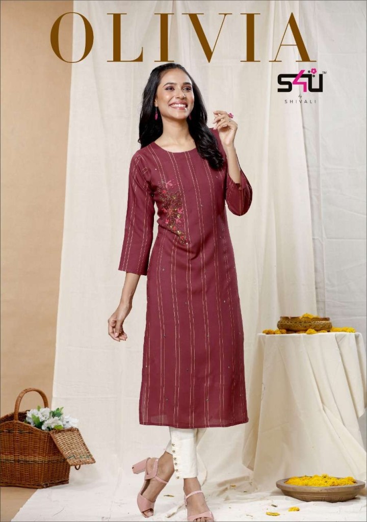 TIPS & TOPS OLIO FANCY KURTI WITH GARARA LATEST CATALOGUE