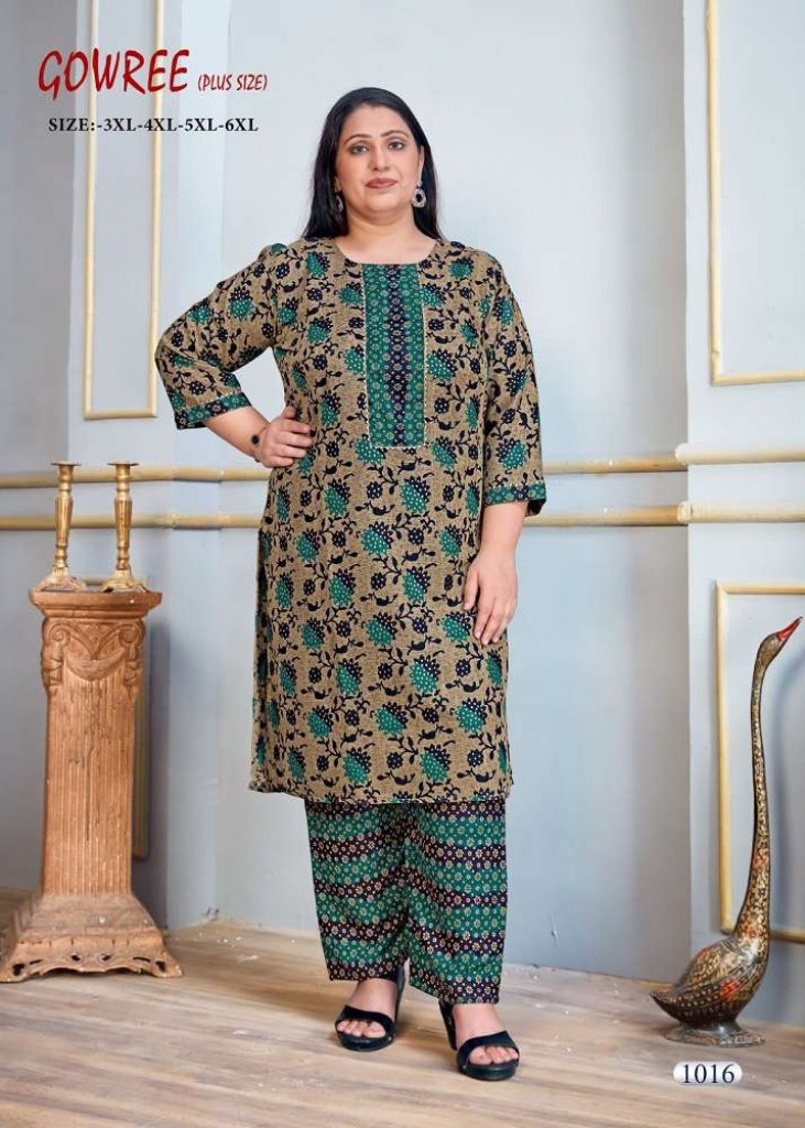 Buy Summer Special Floral Printed Straight Dailywear Cotton Kurti Dress for Plus  Size Women and Girls, Gift for Her, Plus Size Women Kurtis Online in India  - Etsy