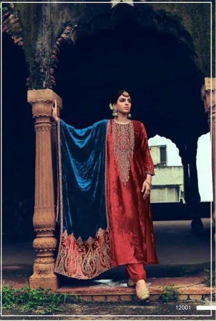 Shree Charizma Chunri Winter Collection Catalog Pashmina Pakistani Salwar  Suits Wholesale