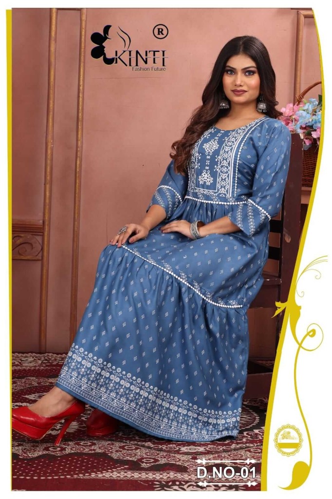 Buy Sarai Jaipur Woman Rayon Lahariya Print U Shape Lace Work Kurti|Striped  Design|3/4 Sleeve|Straight Embroidery Work|Round Neck Casual Kurti for  Wedding, Office & Occasion (Only Kurti) (Purple,Large) at Amazon.in