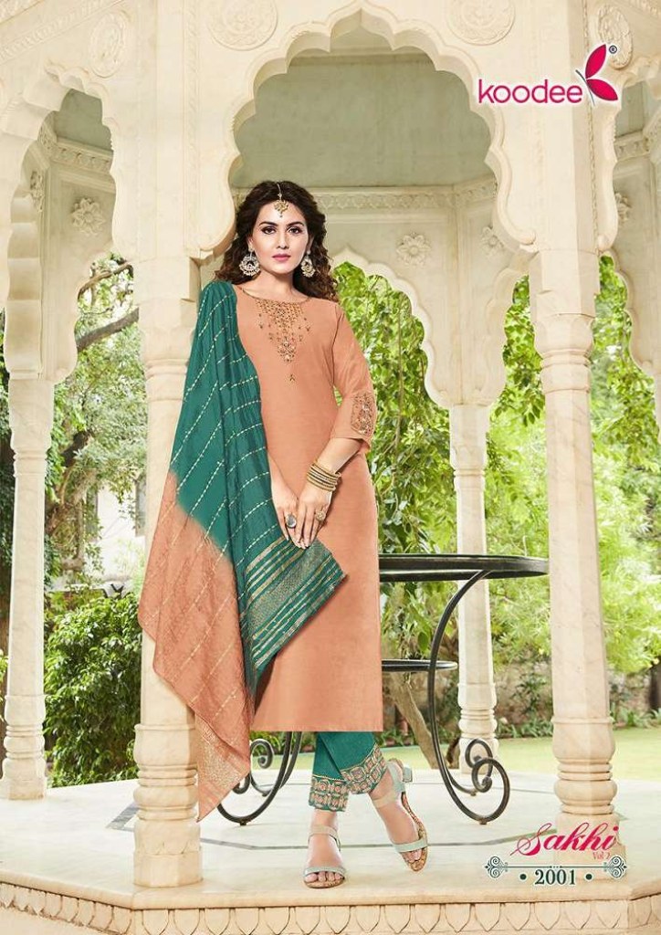 KOODEE LAUNCH PANIHARI VOL 2 COTTON KURTI WITH PANT DESIGN