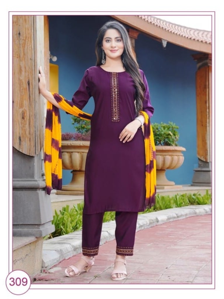 Mfc Shagun 28 Pure Cotton Casual Kurti Bottom With Dupatta