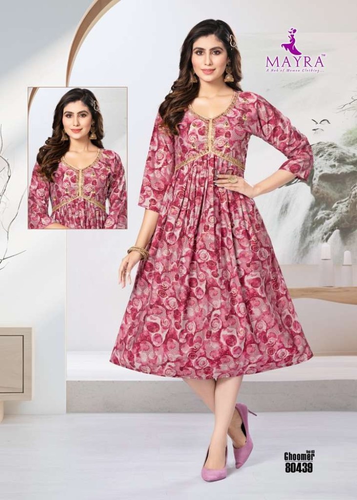 Beauty Queen Alfaaz Vol 5 Catalog Party Wear Designer Long Anarkali Kurtis  Wholesale