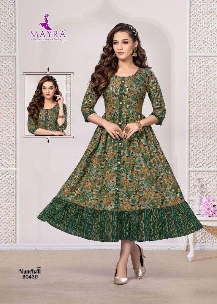 KINTI ANMOL RAYON UMBRELLA ANARKALI STYLE KURTI WHOLESALER AND EXPORTER IN  SURAT - Reewaz International | Wholesaler & Exporter of indian ethnic wear  catalogs.