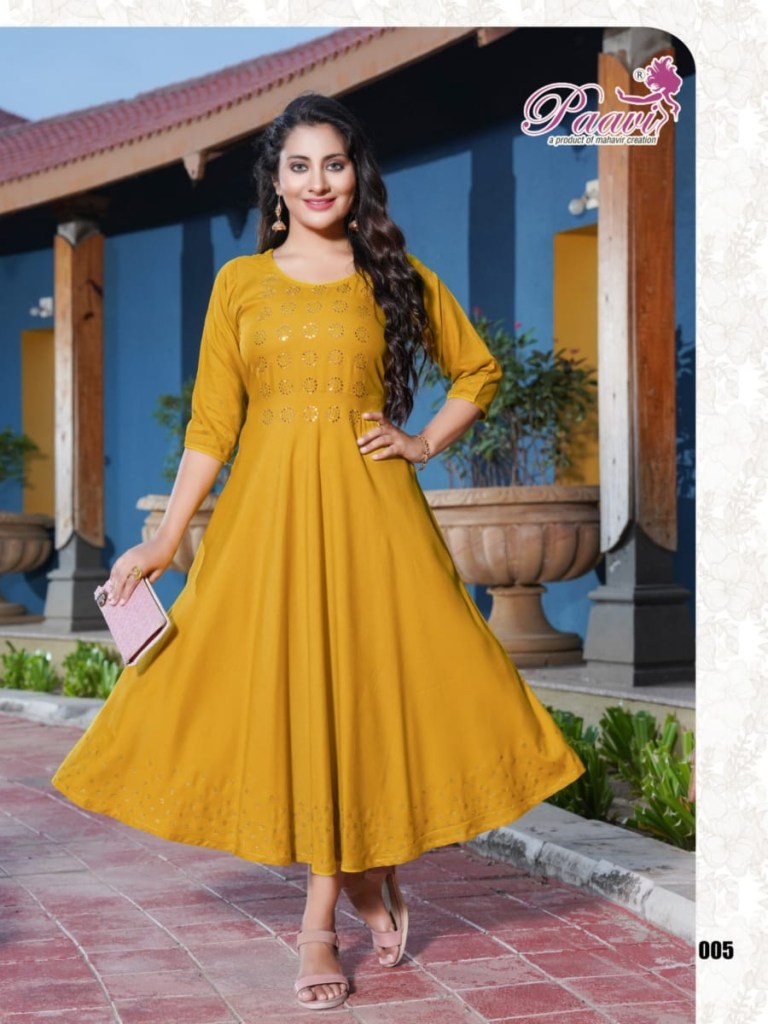 Mayra Ananya Catalog Fancy Wear Anarkali Kurtis Wholesale