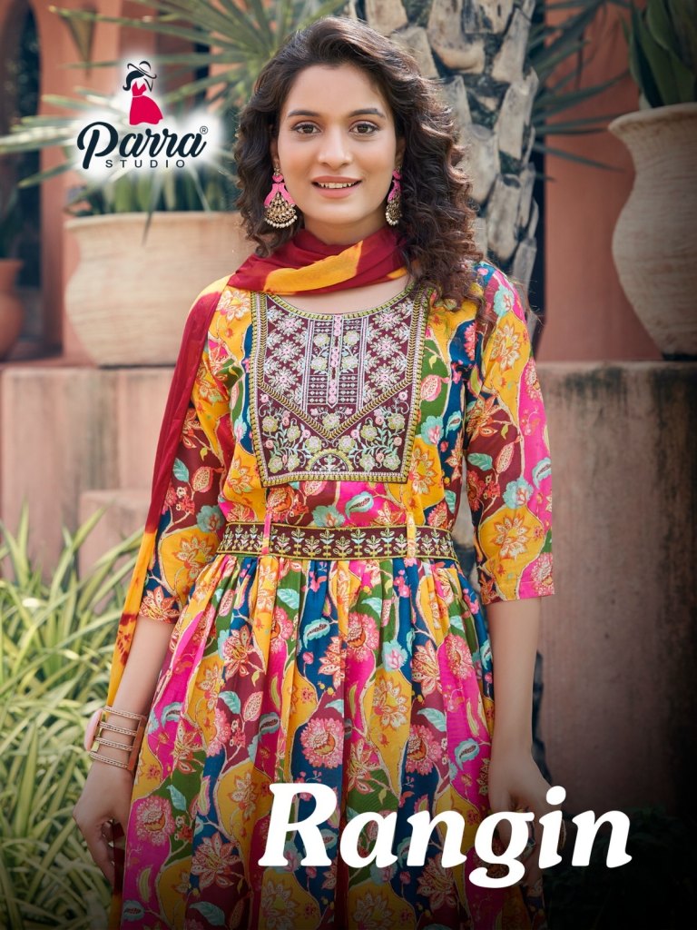 Captivating Modal Foil Nature Print Fancy Kurti – Etalica