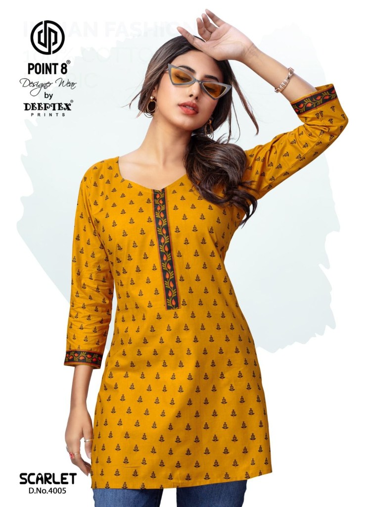 Deeptex Scarlet Vol 4 Design No 4001,4002,4003,4004,4005