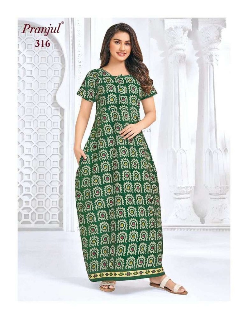 PRIYANKA VOL-18 BY PRANJUL 1801 TO 1832 SERIES COTTON PRINT DRESSES