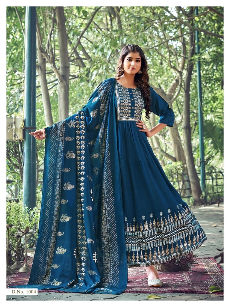 Yellow-Fancy-Collar-Neck-Style-Rayon-Kurti-With-Dhoti-Style-Bottom-2-31083  Catalog No : … | Kurta designs women, Pakistani dress design, Designer  party wear dresses
