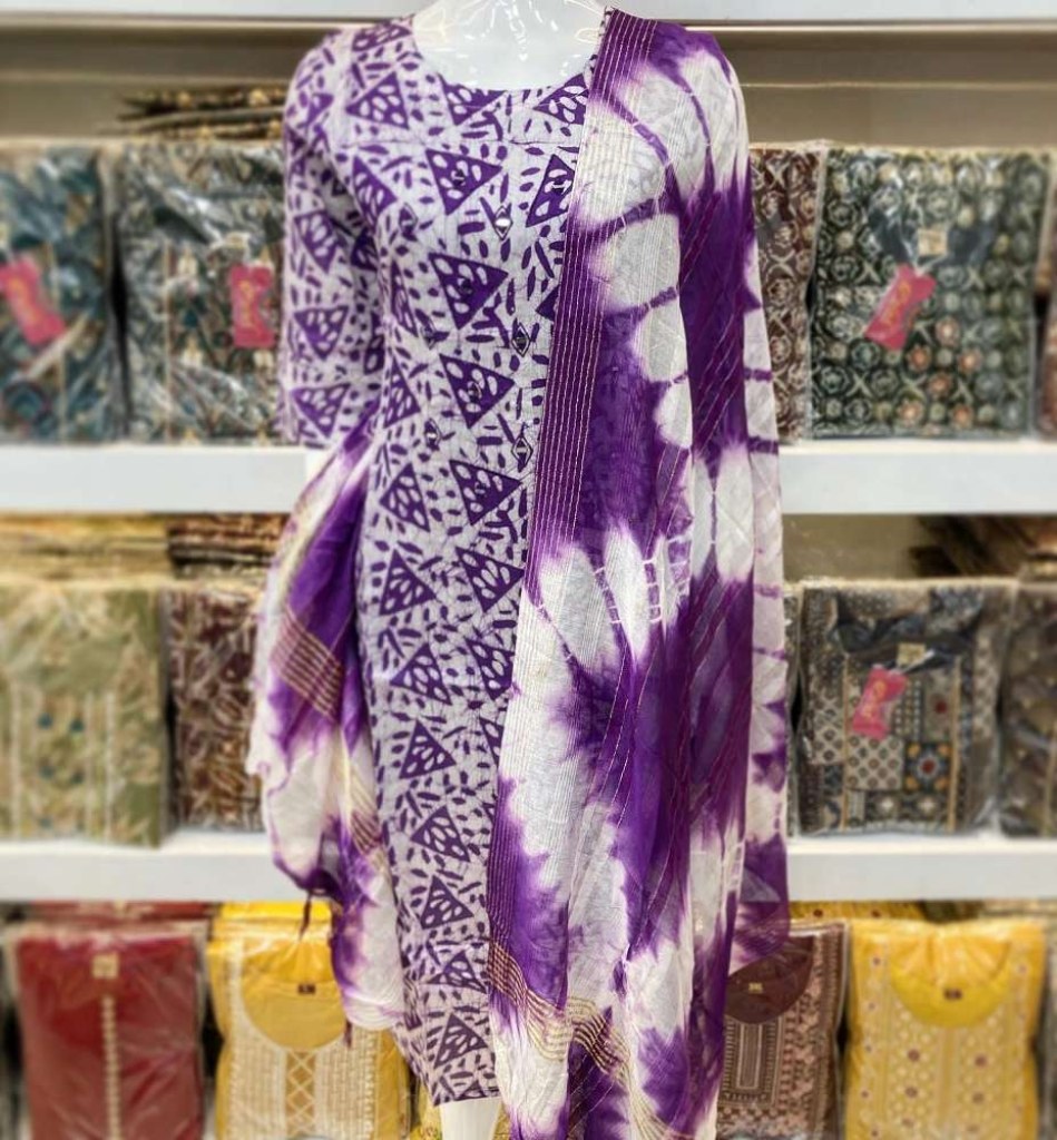 Batik print sales kurtis online