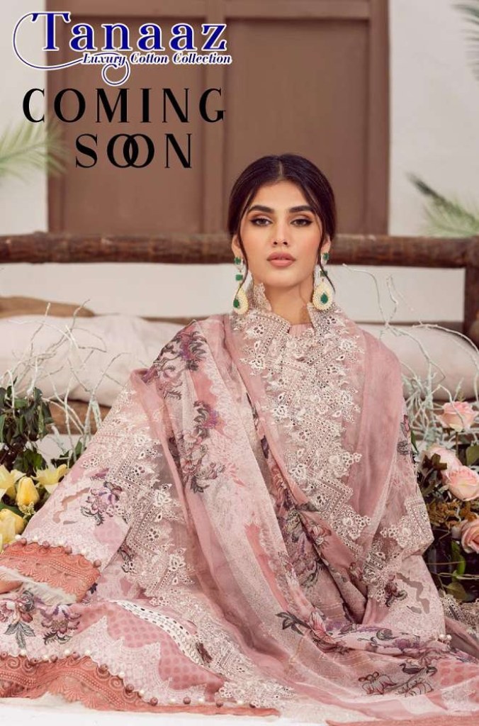 dinsaa suits new launch crimson super summer collection vol 1 pure cotton  self embroidery work Pakistani suits catalogue wholesale rate