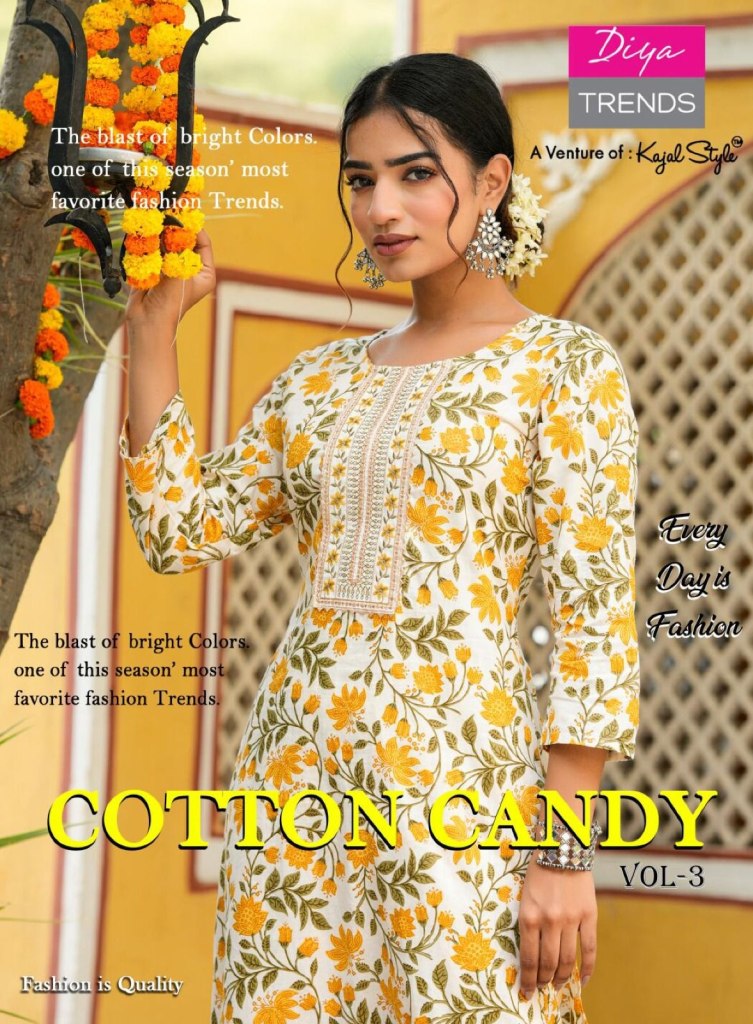 Colourpix Candy Crush Vol 2 New Designer Embroidery Kurti Collection