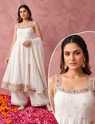 3-Piece Vichitra Silk Frock Suit Collection Combo Set Size wise Combo Set