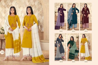 A Plus Femina vol 5 bamber silk Kurti palazzo and dupatta set wholesale Kurti catalogue Surat  kurtis catalogs