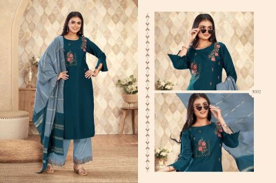 A Plus Femina vol 5 bamber silk Kurti palazzo and dupatta set wholesale Kurti catalogue Surat  kurtis catalogs