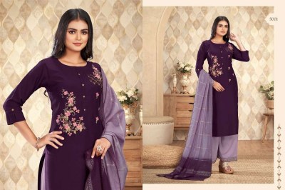 A Plus Femina vol 5 bamber silk Kurti palazzo and dupatta set wholesale Kurti catalogue Surat  kurtis catalogs