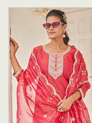 AANCHI Madrid Catalogue  3 PCS Straight Set with Fancy Dupatta and Wholesale readymade suits readymade suit catalogs