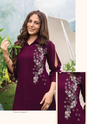 AF by purity vol 3 designer heavy fox georgette kurti with pant catalog  kurtis catalogs