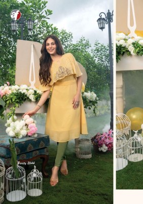 AF by purity vol 3 designer heavy fox georgette kurti with pant catalog  kurtis catalogs