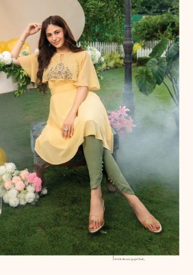 AF by purity vol 3 designer heavy fox georgette kurti with pant catalog  kurtis catalogs