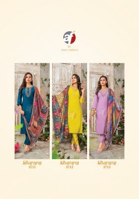 AF present Shararat vol 6 fancy kurti pant and dupatta catalogue at amaviexpo readymade suit catalogs