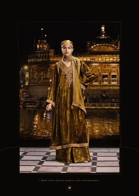 AIQA SABR Winter Wear Velvet Suit Dress Material dress material catalogs