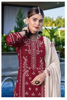 AL Fathima by Afreen design no 101 semi stitched pakistani suit catalogue at wholesale price  readymade suit catalogs