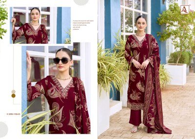 ALOK SUIT TURKISH-19 Pure Viscose Rayon Foil 3-Piece Suit Set dress material catalogs