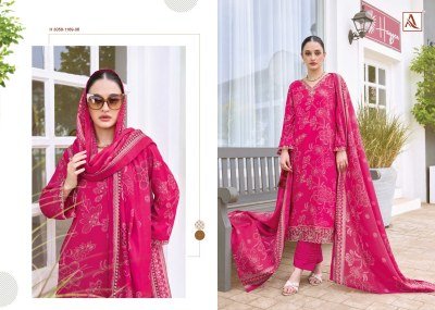 ALOK SUIT TURKISH-19 Pure Viscose Rayon Foil 3-Piece Suit Set dress material catalogs