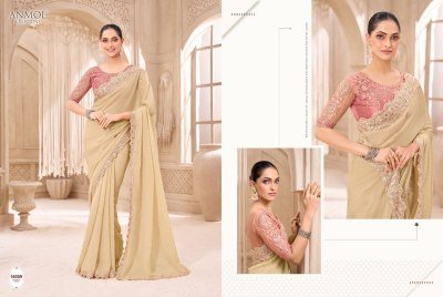 ANMOL ELEGANCE XXI Vol-21 Series 16001-16015 Designer Saree with Embroidery Blouse sarees catalogs