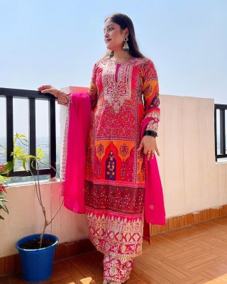 Aafiya by  DESIGN NO 2084 designer digital printed pakistani suit catalogue at low rate Amavi