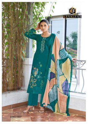 Aalaya vol 1 by Keval Fab Heavy Luxury mirror work dress material catalogue at affordable rate dress material catalogs