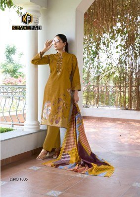 Aalaya vol 1 by Keval Fab Heavy Luxury mirror work dress material catalogue at affordable rate dress material catalogs