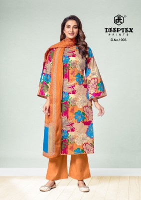 Aalia Afreen Vol 01 by Deeptex Heavy Lawn Cotton unstitched suit collection in wholesale price salwar kameez catalogs