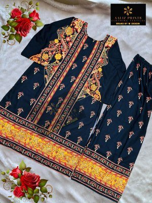 Aaliz Prints Cord Set Vol 10 Printed Lawn Top with Palazzo Bottom Wholesale co ord set catalogs