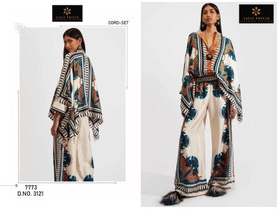 Aaliz Prints Cord Set Vol 11  Full Stitched Lawn Fabric Top with Printed Palazzo wholesale co ord set catalogs